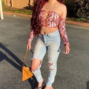 fashion nova ripped skinny jeans